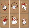 Christmas Reindeer Greeting Cards and Envelopes for Christmas