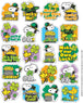 Fun Loving Cute Stickers,Kids loving, Playful Themes, Thanksgiving themes