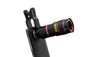 Universal 8X Optical Zoom Telescope Lens Camera with Clip