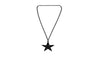 Women Black Star Necklace