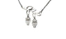 Branch Leaves Bird Owl Love Charm Short Necklace