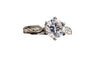 Shiny Silver Jewellery Engagement Ring