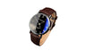 Luxury Fashion Faux Leather Quartz Watch For Men