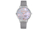 Flower Print Analog Alloy Watches