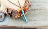 Retro Bohemian wind water droplets shape necklace for Women