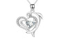 Lovely Penguin Play With Ball Pendants Necklaces For Women