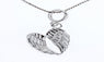 Women's Silver Angel Wing Necklace Pendant