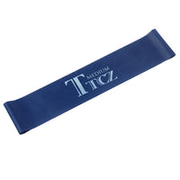 Yoga Pilates Resistance Loop Rubber Resistance Exercise Blue Band - sparklingselections