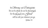 Be Strong and Courageous Bible Quotes Wall Sticker