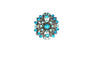Charming Blue Stone Ring For Women