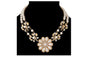 Gold Color Beads Choker Necklaces For Women