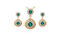 Crystal Water Drop Pendant Necklaces Earrings Sets