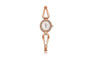 Stainless Steel Band Rhinestone Quartz Wrist Watch
