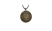 Heroes Of Olympus Coin Double Side Pendant Necklace - sparklingselections