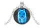 Dragon Cabochon Tibetan Pendant Necklace
