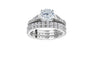 Gold Plated Classic Prong Solitaire Wedding Rings