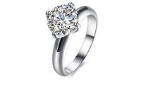 Classic Zircon Wedding Ring For Women - sparklingselections