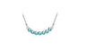 Crystal Shine Zircon String Round Pendant Necklace