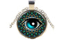 Eye Gem Pendant Necklace