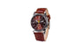 Faux Leather Analog Wrist Watch