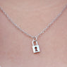 Cute Lock Pendant Necklaces For Women