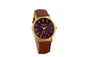Classic Leather Analog Quartz Wrist Watch