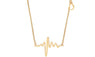 Stylish Cute Heart Beat Pendant Necklace
