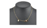 Crystal Double Elephant Chain Pendant Necklaces
