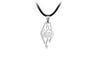 Stainless Steel Dinosaur Pendant Necklace