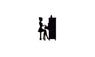 Player Cartoon Creative Vinyl Switch Sticker