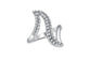 Silver Color Crystal Ring For Women
