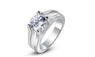 Cubic Zirconia Stone Wedding Rings