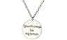 Heart Round Pendant Necklace