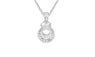 Fashion Butterfly Crystal Pendant Necklace For Women