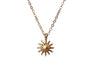 Fashion Round Sun Flower Star Pendant Necklace