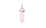 Rhinestone Rock Natural Healing Point Chakar Pendant Necklace