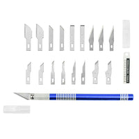 Stainless Steel Blades Precision Hobby Knife for Arts 19Pcs - sparklingselections