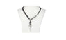 Vintage Maxi Rope Chain Pendant Choker Necklace