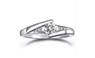 Classical White Gold Plated Wedding & Engagement Ring For Women (6,7,8)