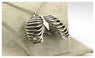Suspension Anatomy Statement Pendant Necklace