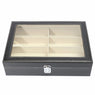 8 Grids Jewelry PU Leather Holder Portable Glasses Jewelry Box