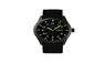 New Date Day Police Black Nylon Fabric Strap Quartz Watch