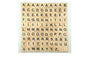 Black Scrabble Letters & Numbers For Crafts Wood