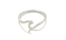 New Fashion Simple Metal Surfer Midi Surf Rings