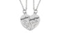 Hand Stamped Mother Daughter Charm Choker Necklace