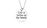 Love Life Inspiring Choker Pendant