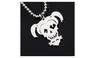 Joker Stainless Steel Pendant Necklace