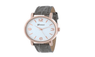 New Fashion Business Women's Brushed Metal Leather Watch