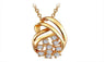 Unique Design Austrian Crystal Rhinestone Pendant Necklace