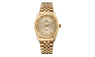 Gold Stainless Steel Quartz Wristwatches For Man